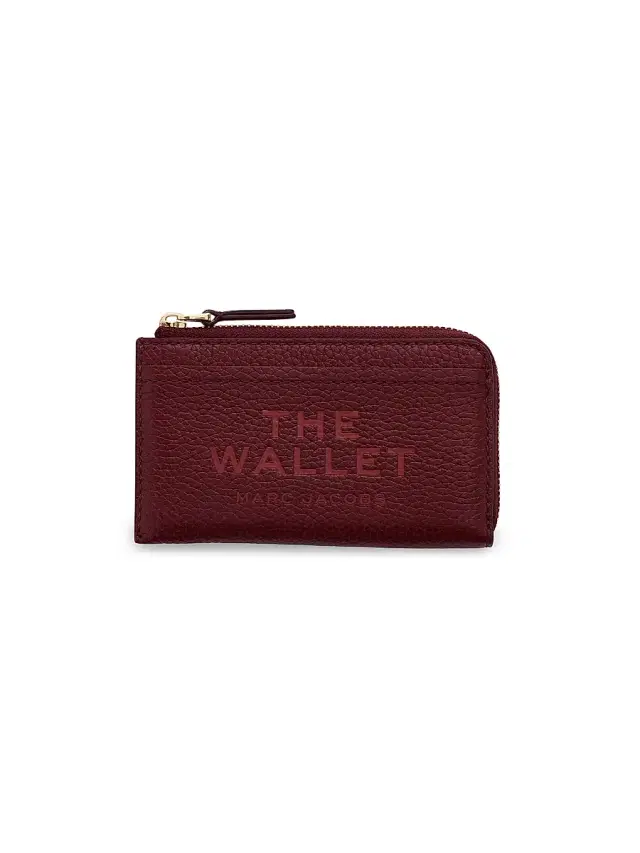 Women's The Leather Top-Zip Multi Wallet - Cherry
