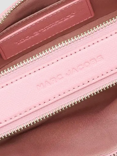Marc Jacobs Women's The Solid Snapshot Leather Crossbody Bag | Thumbnail 8