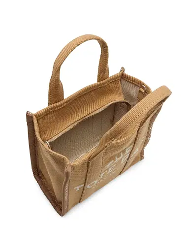Marc Jacobs Women's The Jacquard Small Tote Bag - Camel | Thumbnail 4