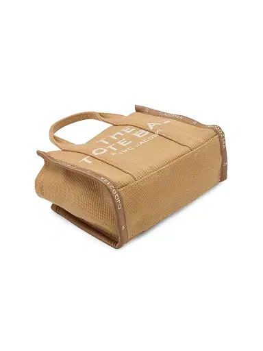Marc Jacobs Women's The Jacquard Small Tote Bag - Camel | Thumbnail 6