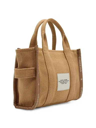 Marc Jacobs Women's The Jacquard Small Tote Bag - Camel | Thumbnail 7
