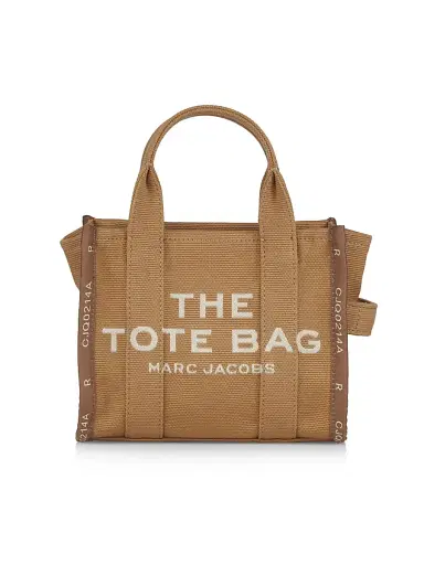 Marc Jacobs Women's The Jacquard Small Tote Bag - Camel | Thumbnail 1