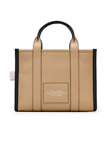Marc Jacobs Women's The Colorblock Leather Medium Tote - Beige | Thumbnail 6
