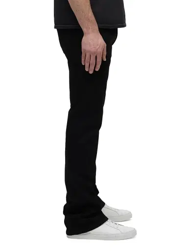 Hudson Jeans Men's Walker Stretch Kick Flare Jeans - Raven - Size 40 | Thumbnail 5
