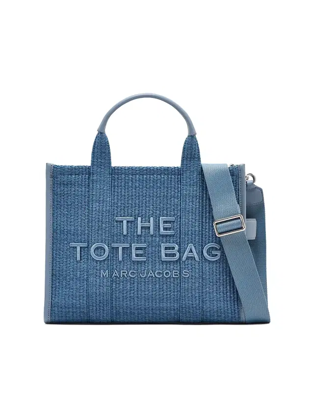 Women's The Woven  Tote Bag - Pale Blue