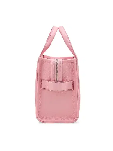 Marc Jacobs Women's The Leather Small Tote Bag - Ribbon Pink | Thumbnail 4
