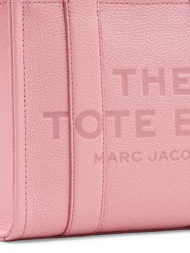 Marc Jacobs Women's The Leather Small Tote Bag - Ribbon Pink | Thumbnail 6