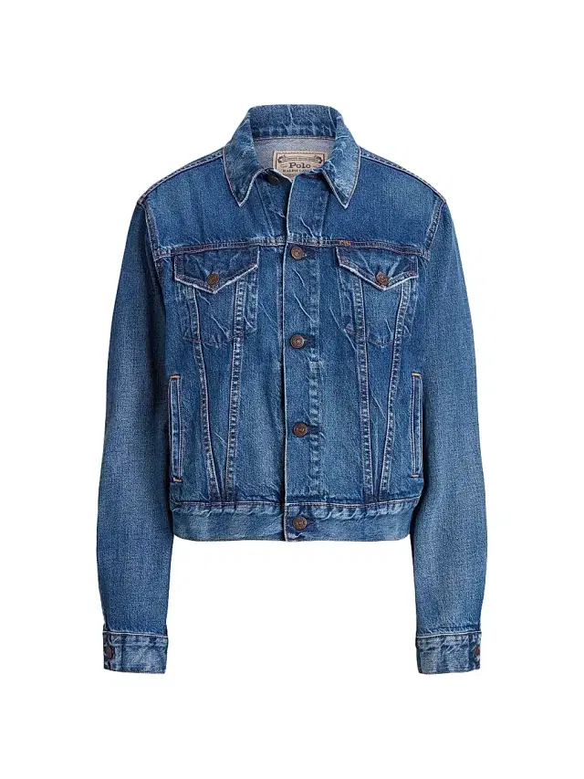 Polo Ralph Lauren Women's Denim Trucker Jacket - Meuse Wash