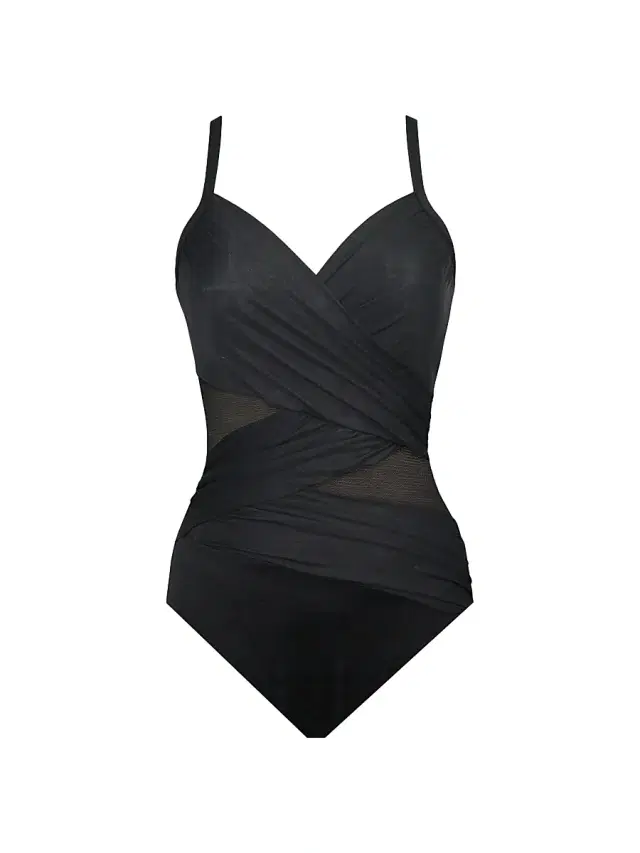 Miraclesuit Swim Women's Mystique One-Piece Swimsuit - Black