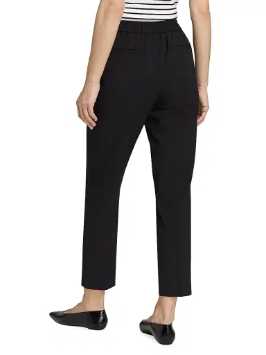 Elie Tahari Women's The Willow Straight Pants - Noir | Thumbnail 5