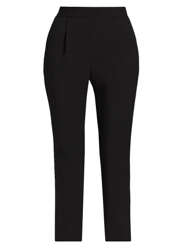 Elie Tahari Women's The Willow Straight Pants - Noir | Thumbnail 1
