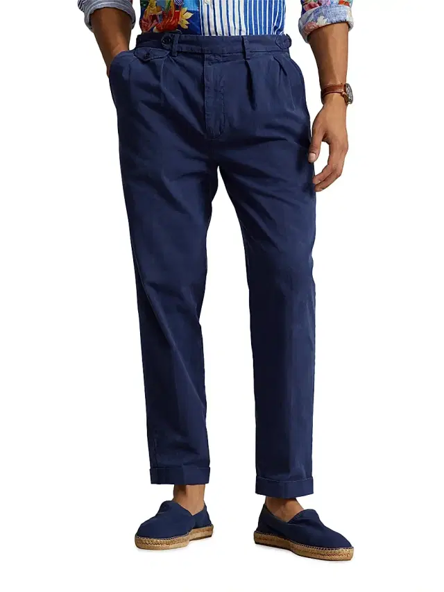 Polo Ralph Lauren Men's Featherweight Twill Tennis Flat-Front Pants