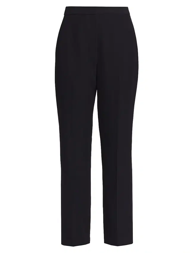 Elie Tahari Women's Sylvie Straight-Leg Trousers - Noir