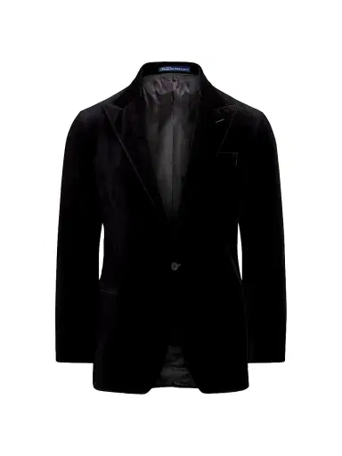 Polo Ralph Lauren Men's Velvet Single-Breasted Blazer | Thumbnail 1