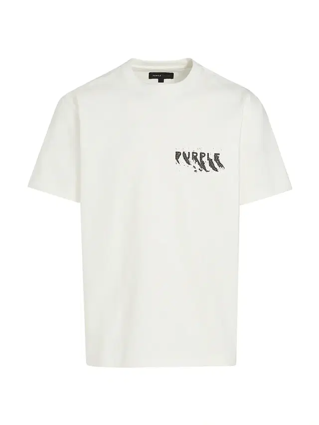 Men's Graphic Logo Knit Jersey Crewneck T-Shirt - White