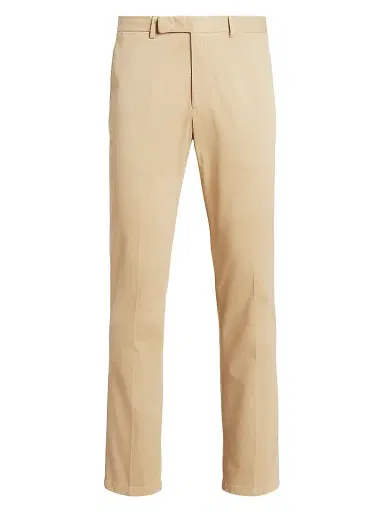 Polo Ralph Lauren Men's Flat-Front Chino Trousers | Thumbnail 1 Polo Ralph Lauren Men's Flat-Front Chino Trousers | Thumbnail 1