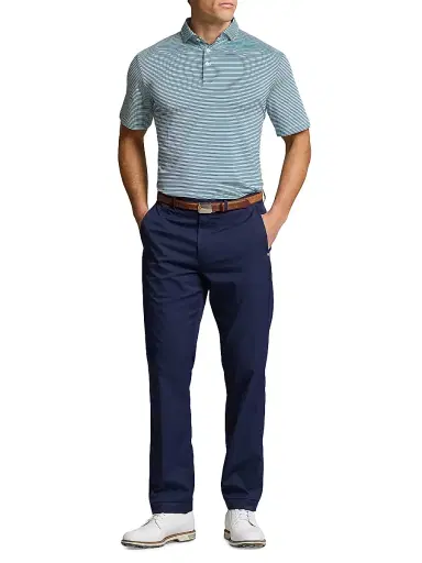 Polo Ralph Lauren Men's Stretch-Jersey Polo Shirt - Pastel Mint Multi - Size XXL | Thumbnail 2