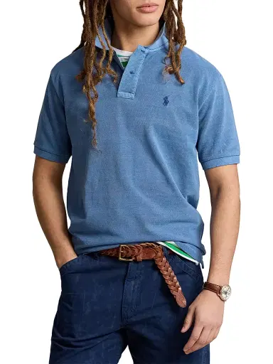 Polo Ralph Lauren Men's Cotton Polo Shirt | Thumbnail 4