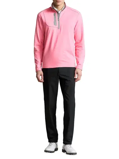 RLX Ralph Lauren Men's RLX Supersmooth Jersey Zip Jacket | Thumbnail 2 RLX Ralph Lauren Men's RLX Supersmooth Jersey Zip Jacket | Thumbnail 2
