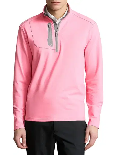 RLX Ralph Lauren Men's RLX Supersmooth Jersey Zip Jacket | Thumbnail 3 RLX Ralph Lauren Men's RLX Supersmooth Jersey Zip Jacket | Thumbnail 3
