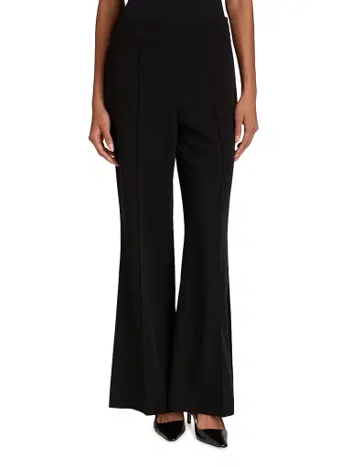 Elie Tahari Women's Heritage Gabriella Flare Pants - Noir | Thumbnail 3