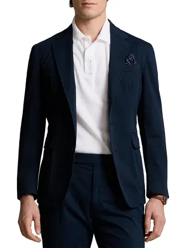 Polo Ralph Lauren Men's Single Breasted Sportcoat - Bright Navy | Thumbnail 3