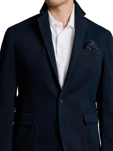 Polo Ralph Lauren Men's Single Breasted Sportcoat - Bright Navy | Thumbnail 5