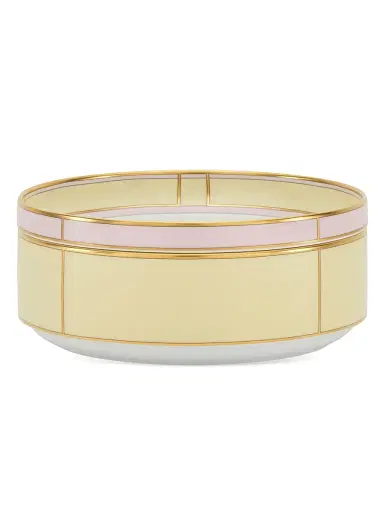 Ginori 1735 Diva Colonna Tureen Porcelain Salad Bowl - Diva Giall | Thumbnail 3 Ginori 1735 Diva Colonna Tureen Porcelain Salad Bowl - Diva Giall | Thumbnail 3