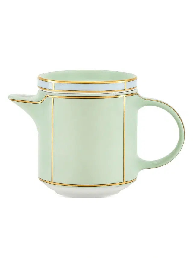 Ginori 1735 Diva Colonna Coffee Pot with Cover - Diva Celes