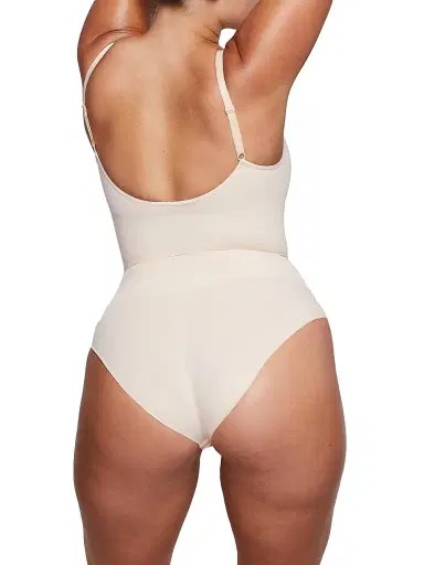 Skims Women's Seamless Sculpt Brief Bodysuit - Sand - Size XXS | Thumbnail 5