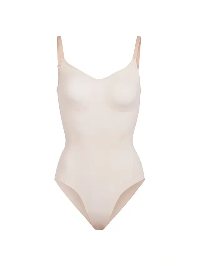 SKIMS Women's Seamless Sculpt Brief Bodysuit - Sand