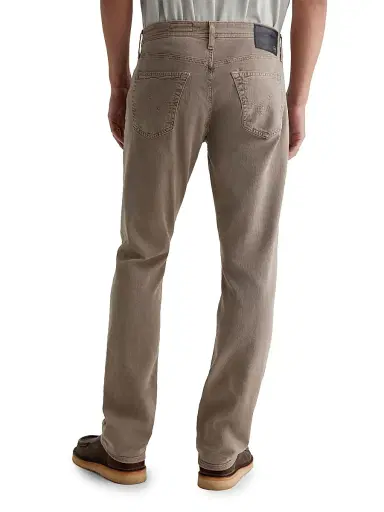 AG Jeans Men's Everett Linen-Blend Pants - Sulfur Amber Dust | Thumbnail 5