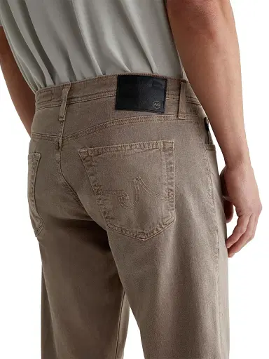 AG Jeans Men's Everett Linen-Blend Pants - Sulfur Amber Dust | Thumbnail 7