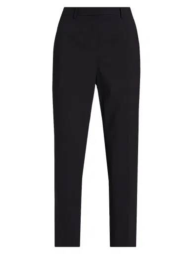 Theory Women's Treeca Pull-On Wool Trousers | Thumbnail 1