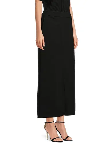 Eileen Fisher Women's Knit Maxi Skirt - Black | Thumbnail 4 Eileen Fisher Women's Knit Maxi Skirt - Black | Thumbnail 4