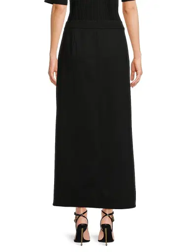 Eileen Fisher Women's Knit Maxi Skirt - Black | Thumbnail 5 Eileen Fisher Women's Knit Maxi Skirt - Black | Thumbnail 5