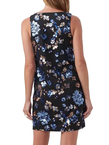 Trina Turk Women's Glitterati Sequin Floral Minidress | Thumbnail 3 Trina Turk Women's Glitterati Sequin Floral Minidress | Thumbnail 3