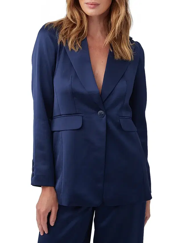 Trina Turk Women's Park Avenue Jacket - Night Sky