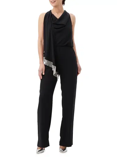 Trina Turk Women's Momo Fringe Jumpsuit | Thumbnail 1 Trina Turk Women's Momo Fringe Jumpsuit | Thumbnail 1