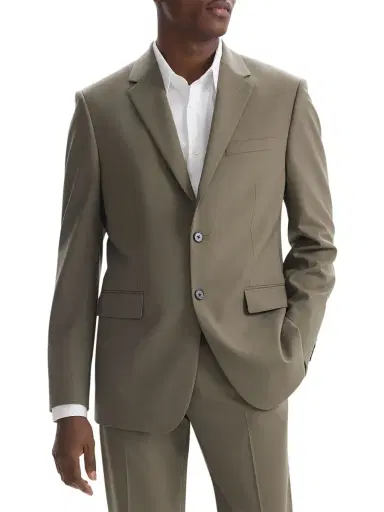Theory Men's Chambers Slim-Fit Wool Sportcoat - Moss | Thumbnail 2