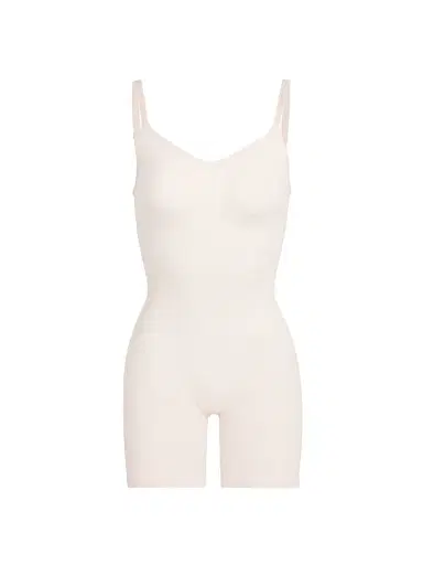 Skims Women's Seamless Sculpt Mid Thigh Bodysuit - Sand - Size XXS | Thumbnail 1