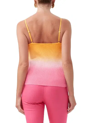 Trina Turk Women's Infusion Cotton Rb-Knit Camisole | Thumbnail 3 Trina Turk Women's Infusion Cotton Rb-Knit Camisole | Thumbnail 3
