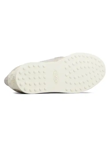 Tod's Women's Suede & Raffia Loafers - Grigio Vapore - Size 9.5 | Thumbnail 5 Tod's Women's Suede & Raffia Loafers - Grigio Vapore - Size 9.5 | Thumbnail 5