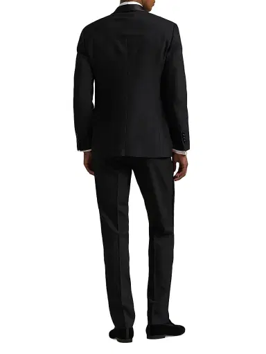 Polo Ralph Lauren Men's Barathea Satin & Wool Tuxedo | Thumbnail 2 Polo Ralph Lauren Men's Barathea Satin & Wool Tuxedo | Thumbnail 2