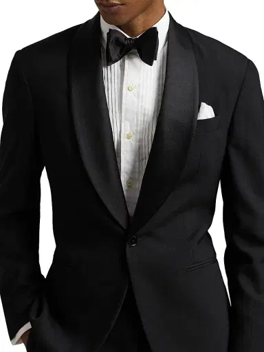 Polo Ralph Lauren Men's Barathea Satin & Wool Tuxedo | Thumbnail 7 Polo Ralph Lauren Men's Barathea Satin & Wool Tuxedo | Thumbnail 7