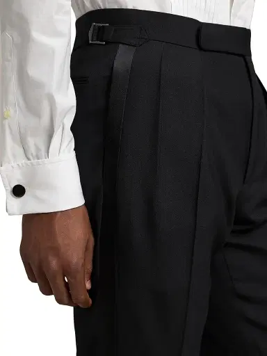 Polo Ralph Lauren Men's Barathea Satin & Wool Tuxedo | Thumbnail 9 Polo Ralph Lauren Men's Barathea Satin & Wool Tuxedo | Thumbnail 9