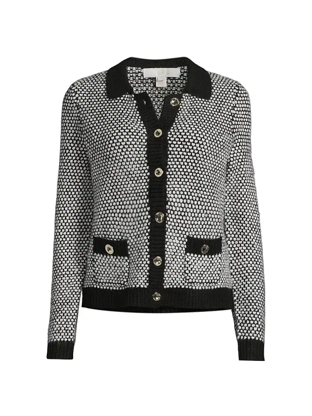 Lilly Pulitzer Women's Cormac Sweater Set - Black Safari Tweed