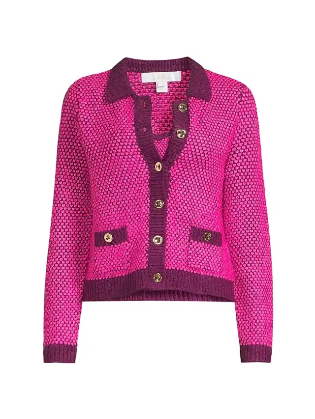 Lilly Pulitzer Women's Cormac Sweater Set - Elderflower Blossom