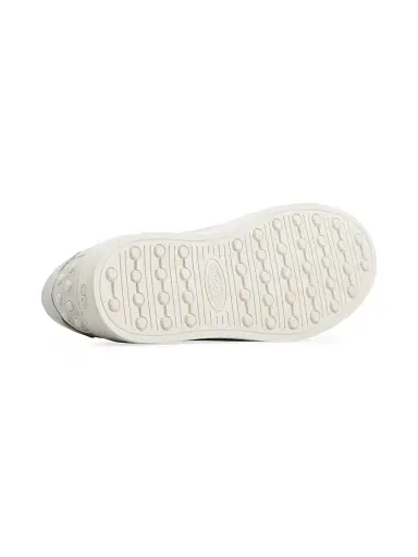Tod's Men's Allacciata Cassetta Leather Sneakers - Bianco Latte - Size 12 | Thumbnail 4