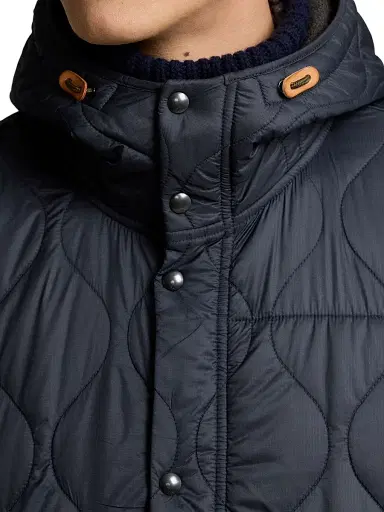 Polo Ralph Lauren Men's Marsh 3-in-1 Hooded Cotton-Nylon Lined Coat - Carbon Blue | Thumbnail 8 Polo Ralph Lauren Men's Marsh 3-in-1 Hooded Cotton-Nylon Lined Coat - Carbon Blue | Thumbnail 8